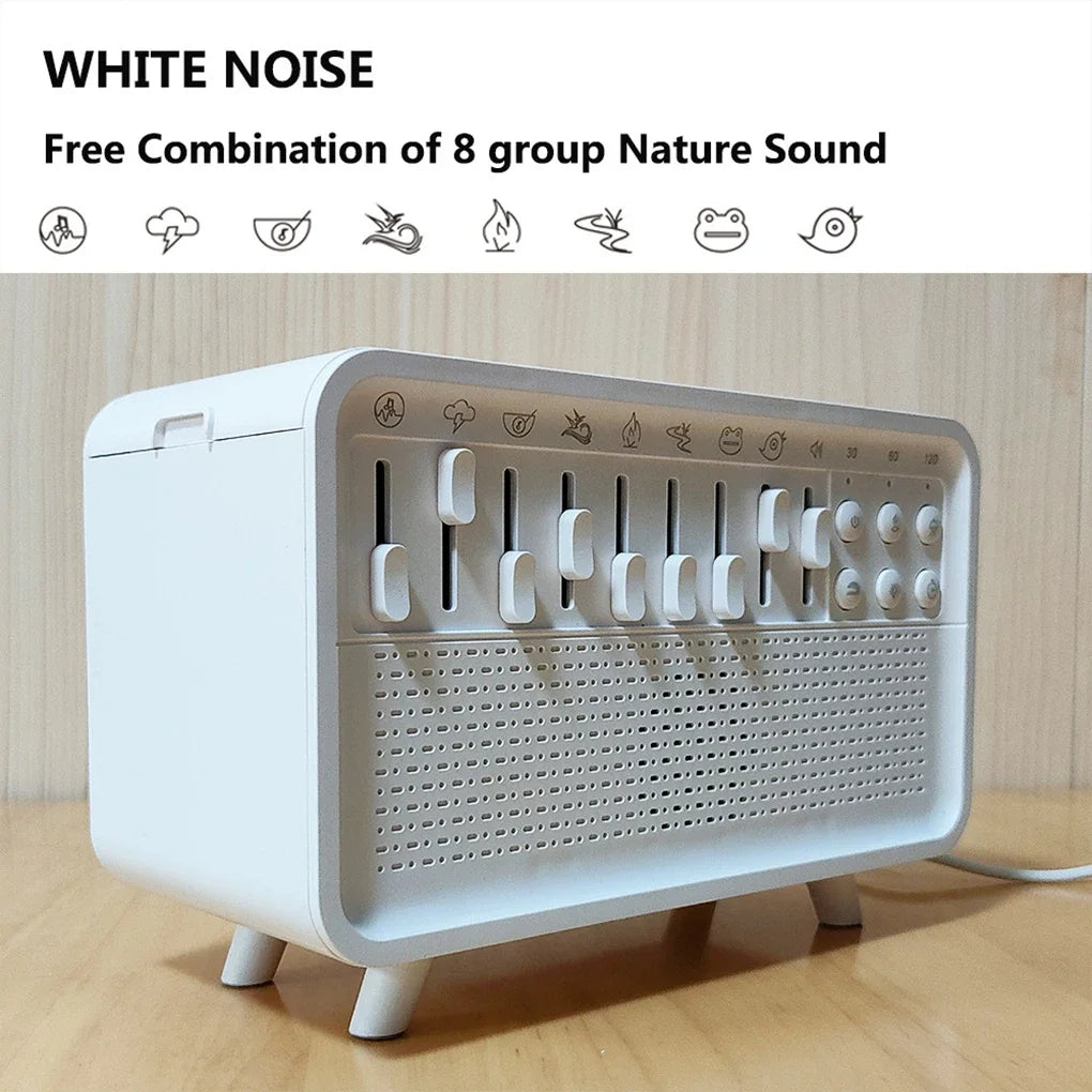 PulsesFit™ SleepWave – 3-in-1 Humidifier, Night Light & White Noise